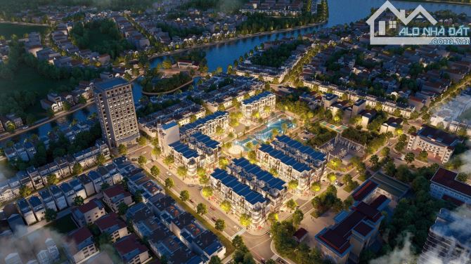 Cần bán nhà phố kinh doanh trực diện khu Trình diễn nhạc nước, giá chỉ 10,7 tỷ ,DTSD 410m2
