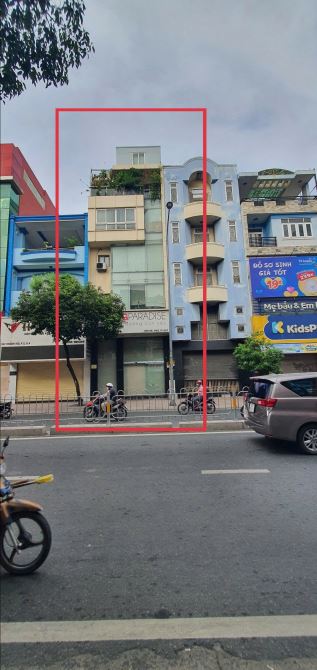Bán nhà mặt tiền 249 Khánh Hội, Phường 6, Quận 4 DT 6x15m hầm 7 tầng thang máy HĐT 100Tr