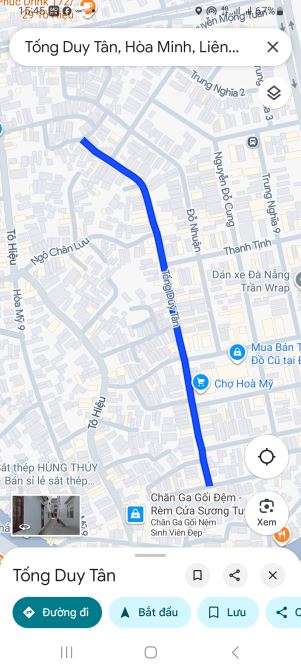 BÁN ĐẤT TẶNG NHÀ TỐNG DUY TÂN SÁT CHỢ ĐƯỜNG 7.5M DT 100M2 NGANG 5M CHỈ 5.75 TỶ