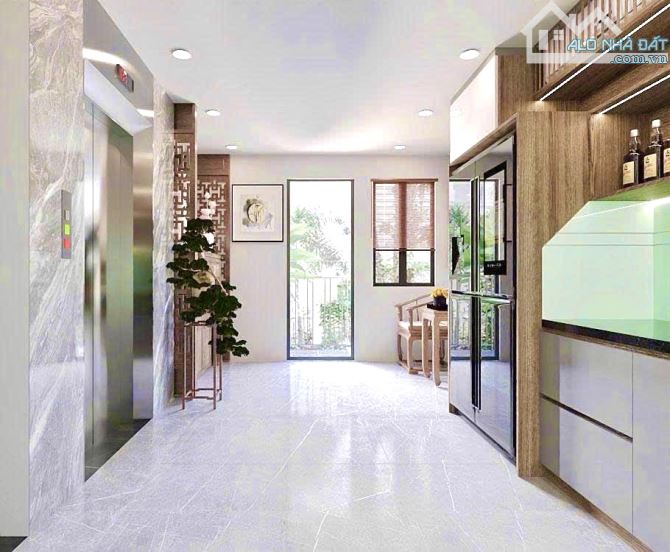 6 TẦNG THANG MÁY - FULL ĐỒ - CÁCH PHỐ 10M - ĐẦY ĐỦ NÔI THẤT -  GPXD   Dương Văn Bé