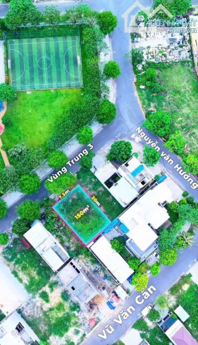 Chỉ 6,x TỶ có ngay LÔ ĐẤT BIỆT THỰ ĐÀ NẴNG - MẶT TIỀN đường VÙNG TRUNG 3 : 7,5m x 20m
