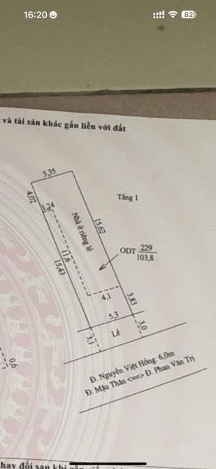 BÁN NHÀ MẶT TIỀN NGUYỄN VIỆT HỒNG, AN PHÚ, NINH KIỀU