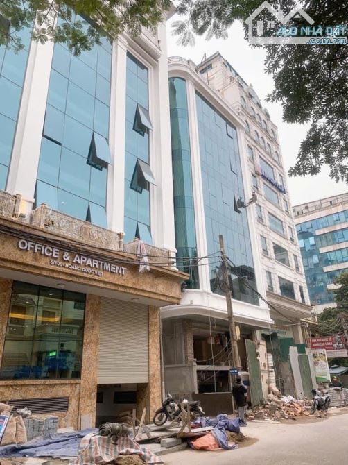Bán Tòa Nhà VP 9 Tầng Có Hầm, GPXD và PCCC Đầy Đủ 165m2 Phố Trần Thái Tông- Dịch Vọng