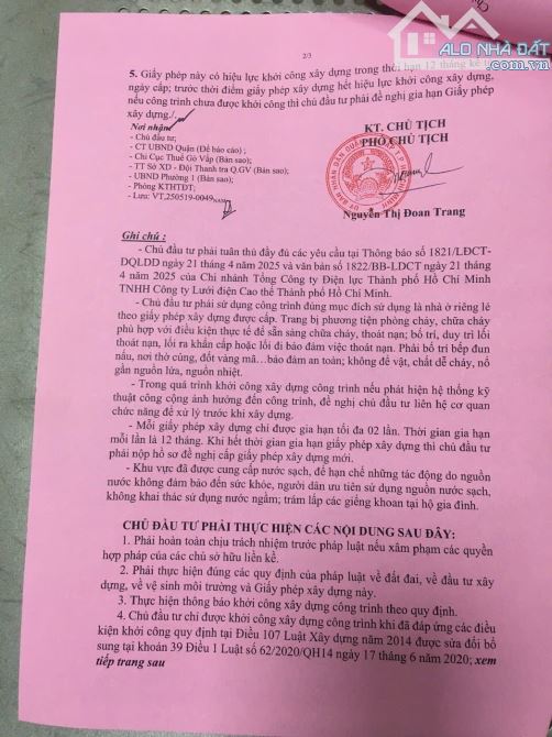 Nhà Nguyễn thượng Hiền GV. DT:5,2x17m=3,8tỷ. có 5 phòng cho thuê. - 10