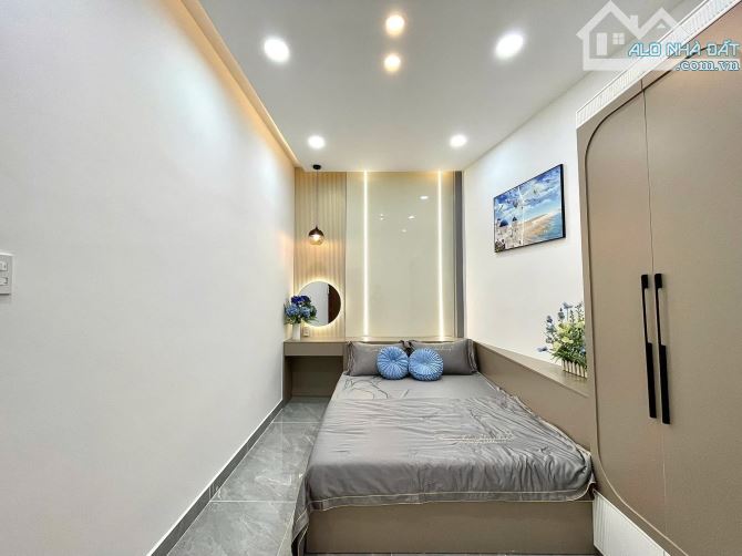 Nhà Gò vấp 3 phòng có phòng ngủ tầng trệt hẻm to 2 tầng 58m2 đường Phạm Văn Chiêu Phường 9 - 11
