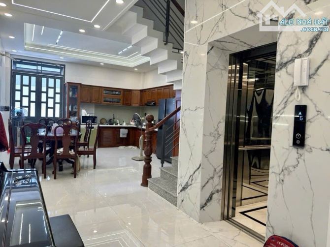Nhà 4 tầng  khu phân lô Lê Thị Hồng  P17  Gò Vấp  Đường nhưa 8m thông  5.1x20m  Giá 19 Tỷ - 1