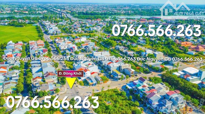 Bán Lô đất 200m2 Mặt tiền Đồng Khởi - KQH Bầu Vá, Huế - 1