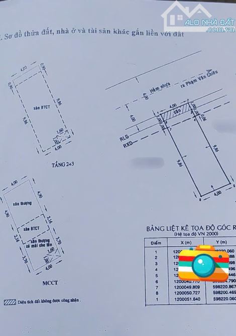 Bán Nhà Phạm Văn Chiêu, Hẻm 6m, 4m x 12m, 4 Tầng, 4 Phòng Ngủ, 6 Tỷ nhỉnh nhẹ - 1
