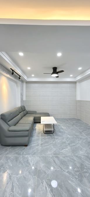 NHÀ MỚI THIẾT KẾ ĐẸP 5 TẦNG 4PN 5WC HẺM XE HƠI NGAY LÊ VĂN QUỚI NHỈNH 6₫ - 1
