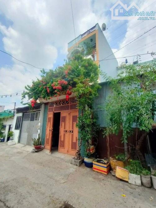 NHÀ 3 Tầng HẺM XE HƠI GẦN CHỢ NGAY HIỆP THÀNH CYTY NGUYỄN THỊ BÚP - 1