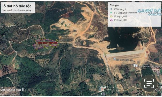 BÁN LÔ ĐẤT VƯỜN ĐẸP VIEU HỒ ĐẮC LỘC NHA TRANG. GIÁ 11 Tỷ - 1