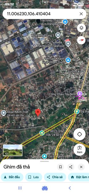 BÁN ĐÂT THỔ CƯ MT NHỰA ĐOÀN MINH TRIẾT KẾ BÊN KCN LINH TRUNG 3 GIÁ TỐT - 1