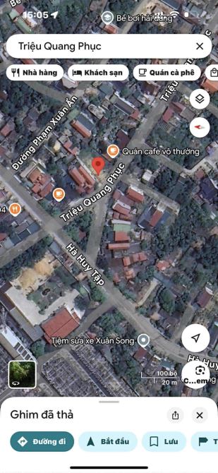 mặt tiền TRIỆU QUANG PHỤC giá net , rẻ nhất khu vục - 1