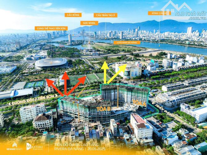 Nhanh 5 căn ĐỘC QUYỀN 2PN Masteri Đà Nẵng, Vận hành cho thuê 30 triệu/tháng. CK lên 17% - 1