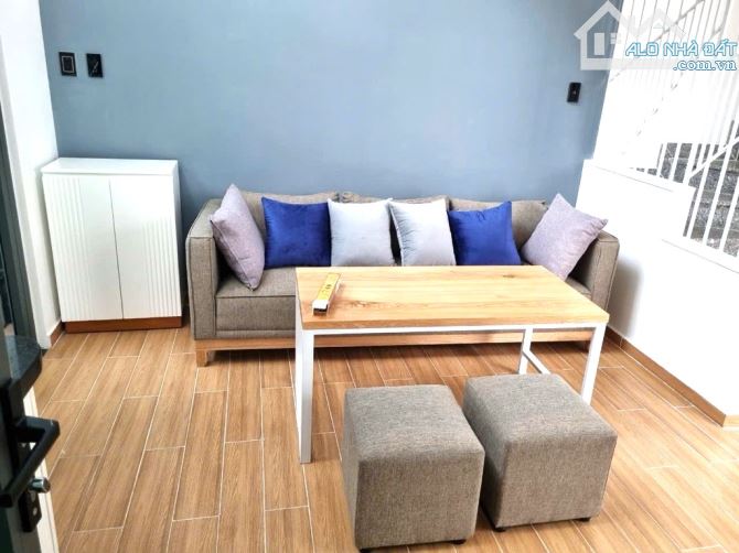 Bán nhà hẻm 4m Nơ Trang Long Bình Thạnh, 5 tầng, full nội thất, căn góc, nhích 4 tỷ - 1