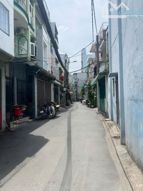 Nhà đẹp Tân Bình-Hẻm ô tô-Gần Chợ vải-Sát MT Hồng Lạc-P11-80m2-5,5x15-4tầng-Tiện KD - 1