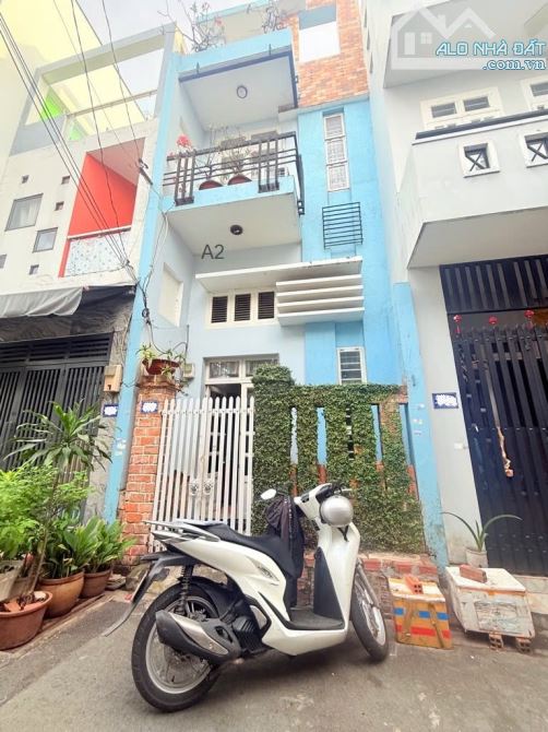 Cần bán gấp nhà 81m2- 3 tầng - hẻm ô tô Trường Chinh – Phan Văn Hớn, Q.12, giá chỉ 4.45 tỷ - 1
