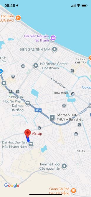 BÁN LÔ ĐẤT SIÊU ĐẸP – MẶT TIỀN 7M5 VŨ LẬP, CẠNH  ĐẠI HỌC DUY TÂN, GIÁ 4 TỶ 2 TL - 1