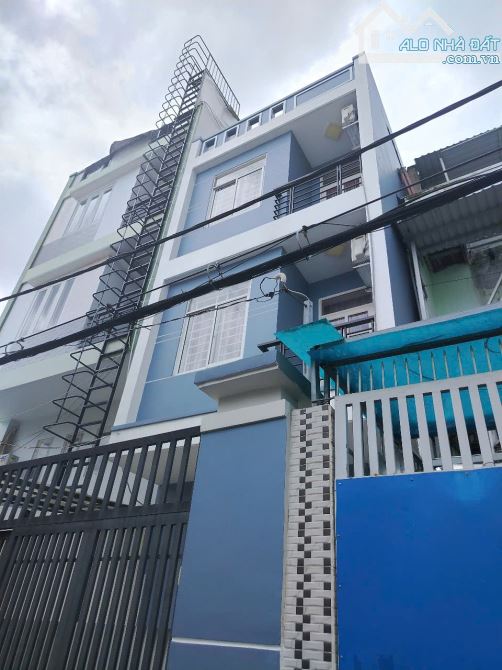 Gần Chợ Bà Chiểu ! Bán Nhà 4 Tầng BTCT + DT:(4,3x20m) + Nhà Xây Vững Chắc Để Ở & GIÁ Rẻ - 1