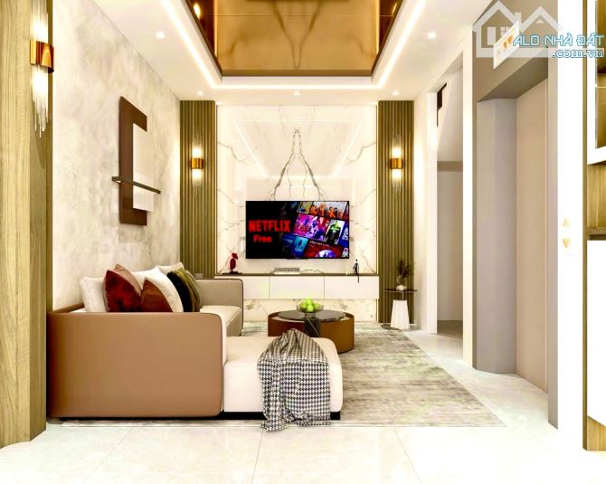 6 TẦNG THANG MÁY - FULL ĐỒ - CÁCH PHỐ 10M - ĐẦY ĐỦ NÔI THẤT -  GPXD   Dương Văn Bé - 1