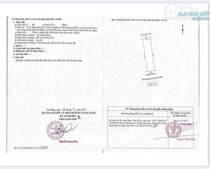 📌📌📌LÀM VIỆC TRỰC TIẾP GIÁ TỐT !!!bán đất khu dân cư hòa khương - 1