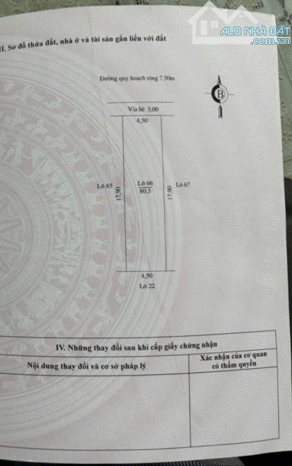 Bán 2 lô đất liền nhau MP Đỗ Ngọc Du, ph Lê Thanh Nghị, TP HP mới, 161m2, mt 9m, vị trí đẹ - 1