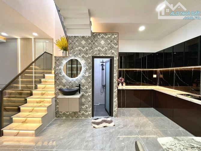 Nhà Gò vấp 3 phòng có phòng ngủ tầng trệt hẻm to 2 tầng 58m2 đường Phạm Văn Chiêu Phường 9 - 16