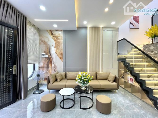 Nhà Gò vấp 3 phòng có phòng ngủ tầng trệt hẻm to 2 tầng 58m2 đường Phạm Văn Chiêu Phường 9 - 21