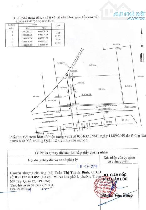 Bán nền đất đường Vườn Lài hẻm 19 85m2 giá 5.25 tỷ giá đầu tư và an cư sổ hồng riêng - 2