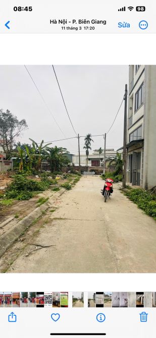 Bán gấp đất đấu giá Phúc Tiến, Biên Giang, Hà Đông  giá đầu tư, 3,2 tỷ, 55m2 mặt tiền 5m - 2