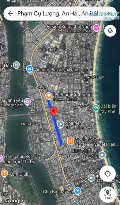 GẦN BIỂN! BÁN ĐẤT 150M2 – 13,59 TỶ - MT PHẠM CỰ LƯỢNG - Q. SƠN TRÀ - 2