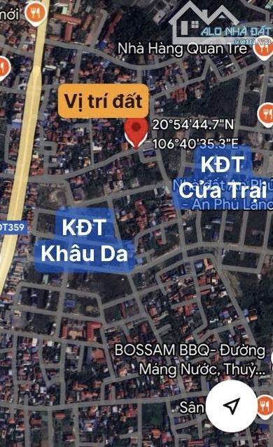 ❎BÁN LÔ ĐẤT 98M² – HƯỚNG NAM – VỊ TRÍ ĐẸP SÁT KHU BIỆT THỰ CỬA TRẠI   - Diện tích: 98m² - 2