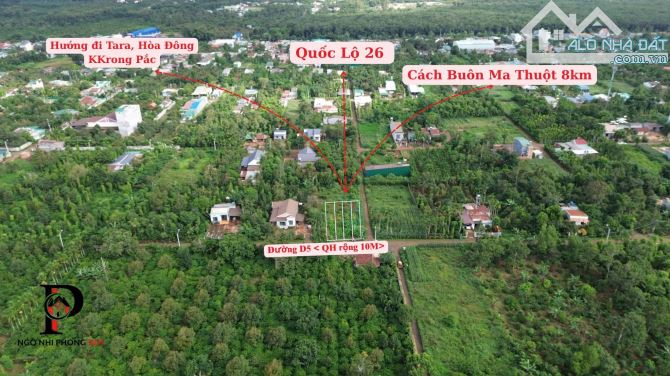 🅿️❇️835tr/1 Lô Góc 2 MT Kotam, Phường Tân An, Đường nhựa 10m, cách KDL Kotam 3km❇️ - 2