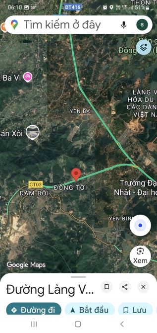 Bán đất khai hoang mặt đường cao tốc Hòa Lạc - Hòa Bình 2800m2 tại Yên Trung, Thạch Thất - 1