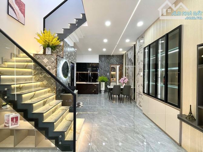 Nhà Gò vấp 3 phòng có phòng ngủ tầng trệt hẻm to 2 tầng 58m2 đường Phạm Văn Chiêu Phường 9 - 2