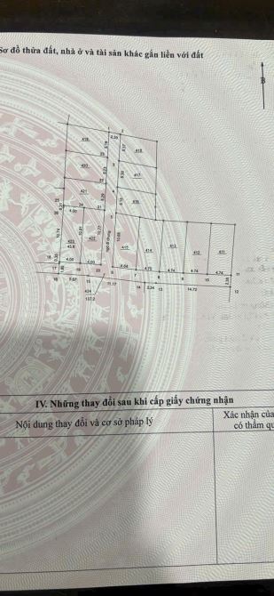 💥Mảnh Đất Nhỏ Xinh Hồng Vân  💢Hồng Vân_Thường Tín_HN  **Diện tích: 43,8m **MT= Hậu: 4M - 2
