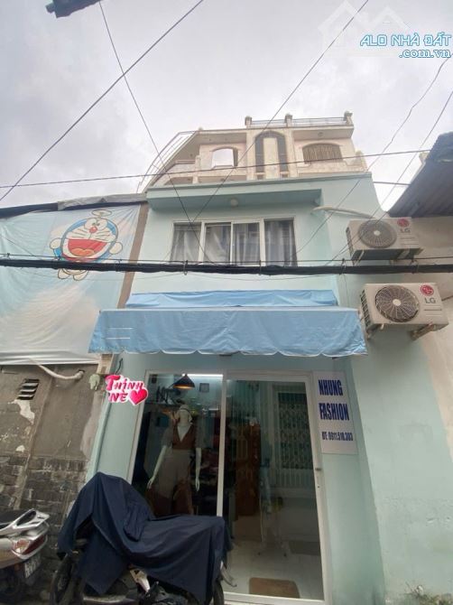 Hơn 1 tỷ , hẻm xe hơi đỗ cửa vị trí kinh doanh chợ trần hữu trang phú nhuận - 2