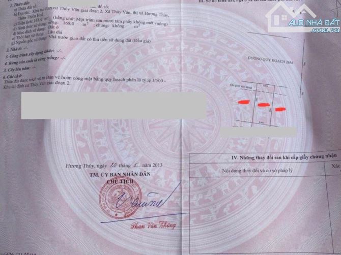 Đất view hồ mặt tiền Lê Tự Đồng, KQH TD2 Thuỷ Vân, thành phố Huế - 2