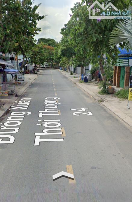 HÓC MÔN, BÁN NHÀ MẶT TIỀN XTT24 1 LẦU, DT 15x28m THỔ CƯ 380M2 - 3