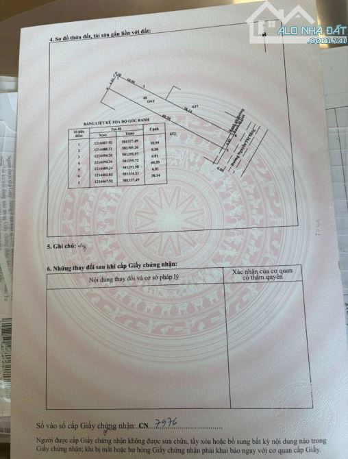 Lô Đất Mặt Tiền Nhựa Ngang 6m Dài 49m Full Thổ Giá Chỉ 850TR Ở T.Trấn - 3