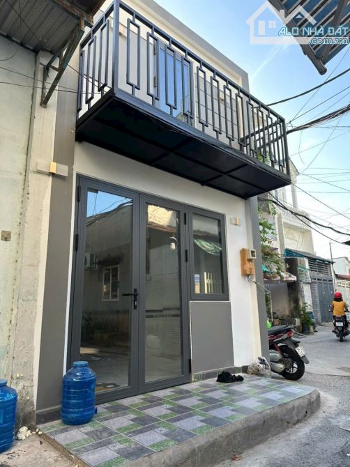 Nhà mới đẹp 1 lầu 25 mét nguyễn thị xinh thới an Quận 12 - 3