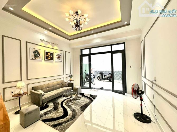Hẻm ô tô đến cửa, 5 tầng BTCT, 5PN 6WC, Nguyễn Thượng Hiền, P5 , 50m2 sổ A4, hoàn công đủ - 3