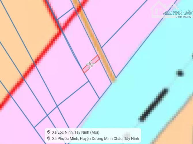 Đất Vuông HXT 125m2 (55m2 ONT) – Kênh Đông TN - 4