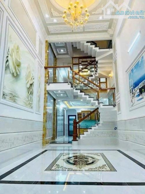 Nhà phố 5 tầng, hẻm 9m Vip 1/ ngắn Trương Thị Hoa, Sát Gò Vấp, 64m2, Nhỉnh 6 Tỷ - 4