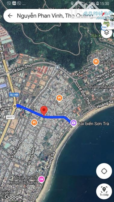 GẤP! BÁN ĐẤT TẶNG NHÀ 185M2 - 14,43 TỶ - MT NGUYỄN PHAN VINH - Q. SƠN TRÀ - 4