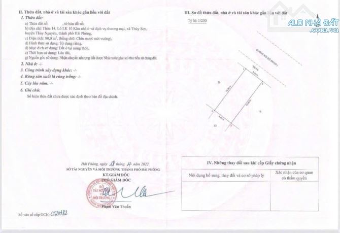 📣📣📣Chính chủ gửi Bán 2 lô đất liền kề tại Khu Đô Thị Quang Minh , Thuỷ Nguyên- HP - 4