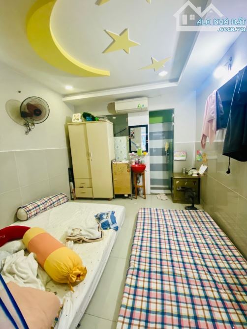 HẺM XE HƠI, SÁT MẶT TIỀN TRƯỜNG SA QUẬN 3, 42M2, 3 TẦNG, 4PN, CHỈ 8 TỶ HƠN - 4
