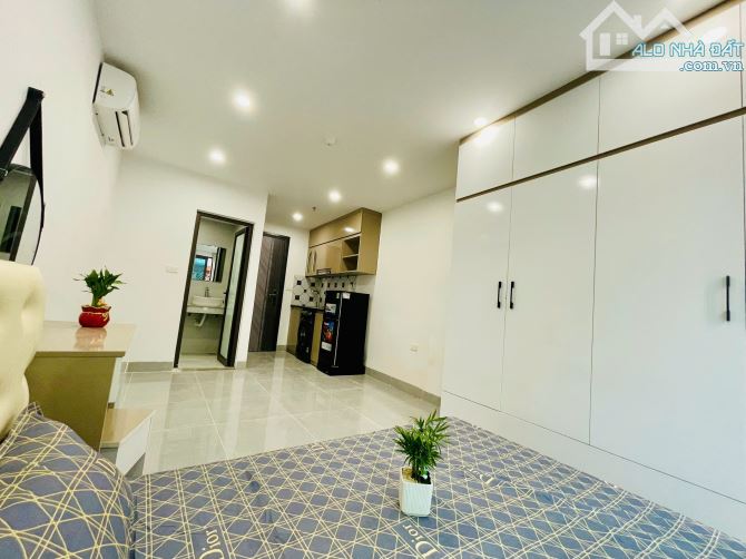 Cho Thuê CCMN 20 Nguyễn Hoàng Nam Từ Liêm 25m2 Studio Cửa Sổ Ban Công Thang Máy Giặt Riêng - 4