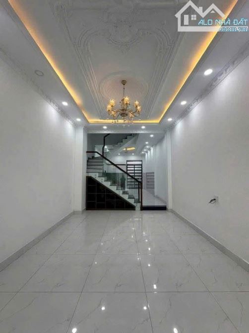 Bán nhà mới xây Đào Tông Nguyên Nhà Bè – 1 trệt 3 lầu sân thượng – diện tích 4x20m - 4