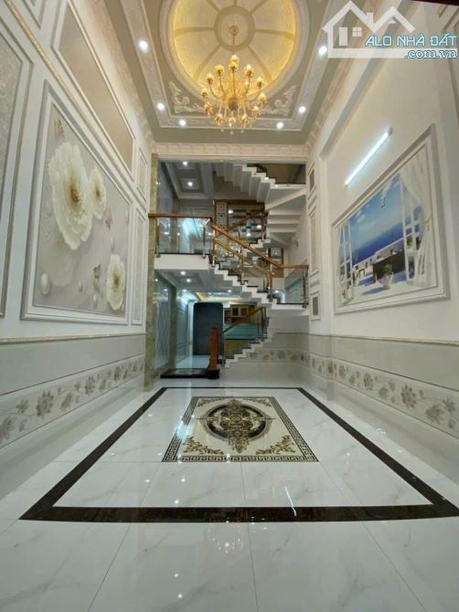 Nhà phố 5 tầng, hẻm 9m Vip 1/ ngắn Trương Thị Hoa, Sát Gò Vấp, 64m2, Nhỉnh 6 Tỷ - 5
